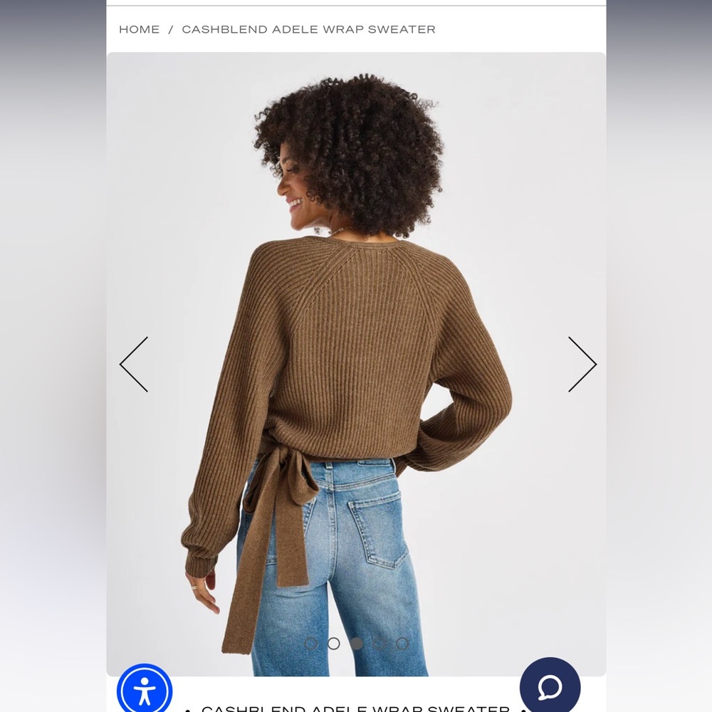 Splendid Adele Wrap Sweater - image 4